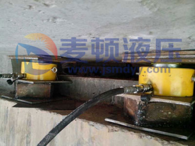 橋梁更換支座案例