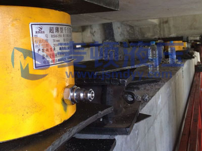 橋梁更換支座案例